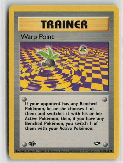 Warp Point Common 1st Edition G2 126/132 NM