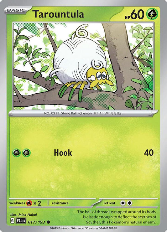 Tarountula Common Regular PAL 017/193 NM