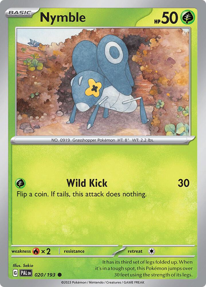 Nymble Common Regular PAL 020/193 NM