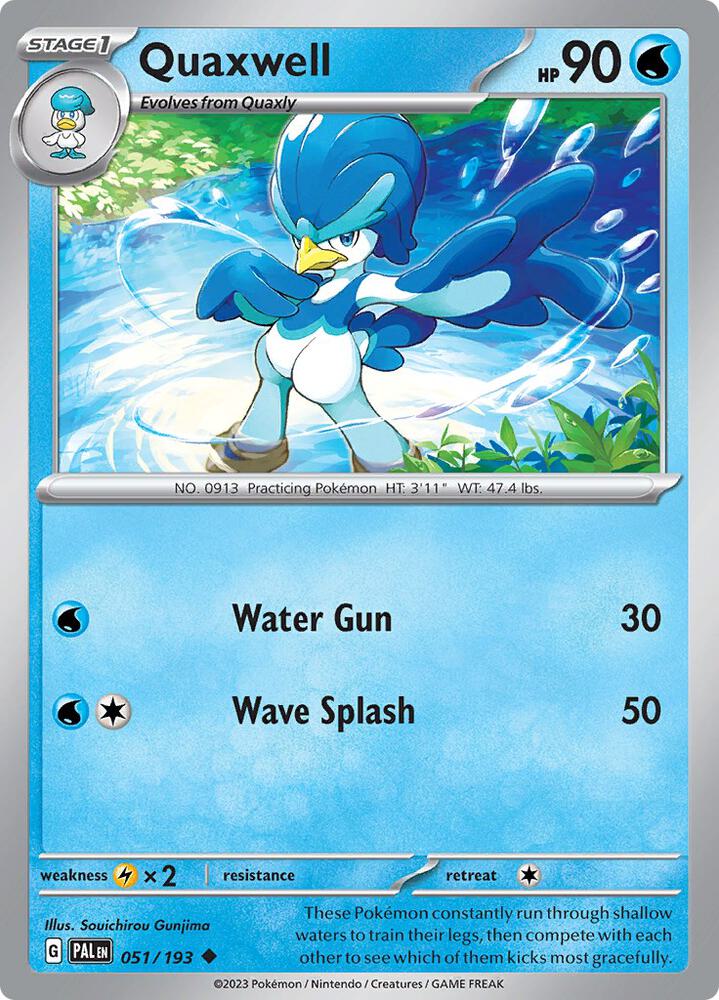 Quaxwell Uncommon Regular PAL 051/193 NM