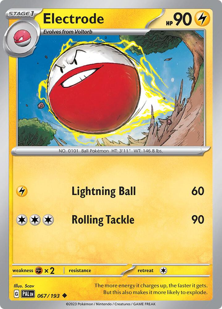 Electrode Uncommon Regular PAL 067/193 NM