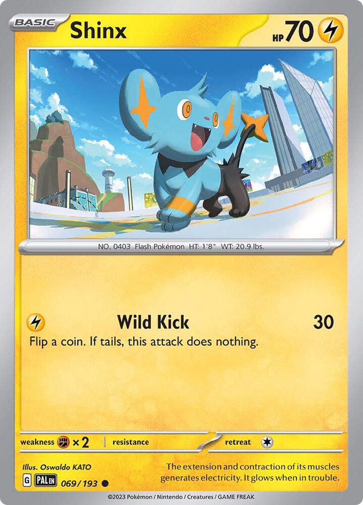 Shinx Common Regular PAL 069/193 NM