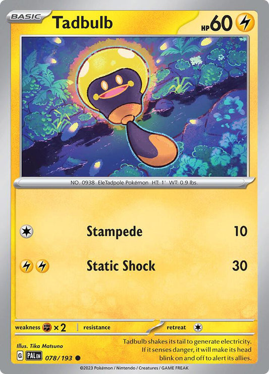 Tadbulb Common Regular PAL 078/193 NM