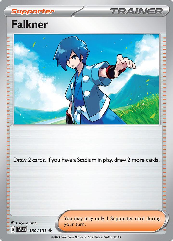 Falkner Uncommon Regular PAL 180/193 NM