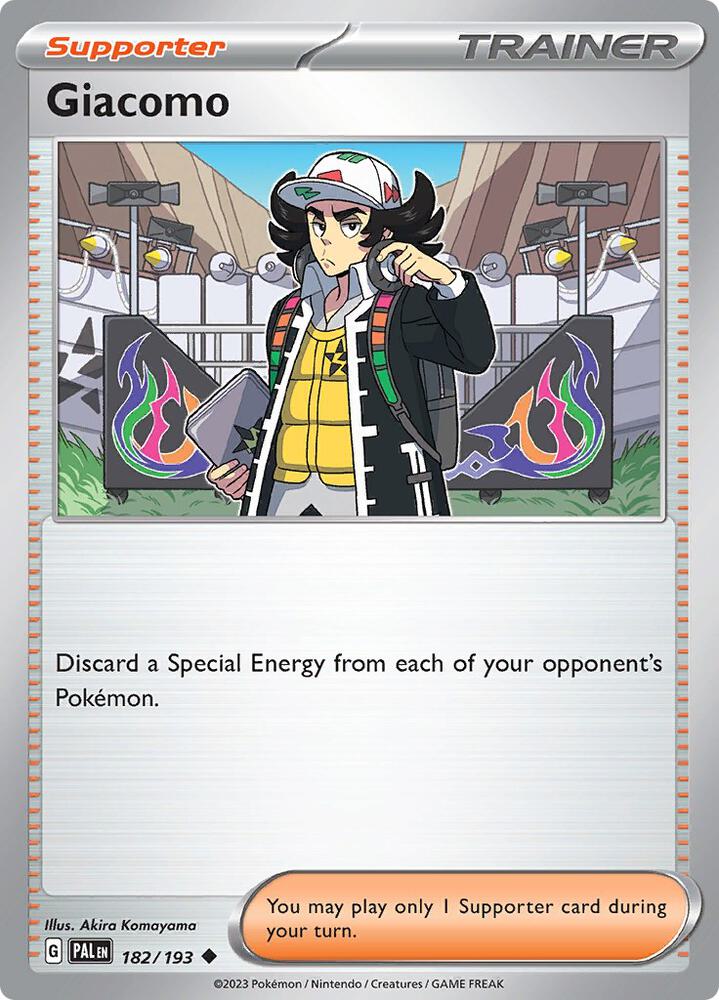 Giacomo Uncommon Regular PAL 182/193 NM
