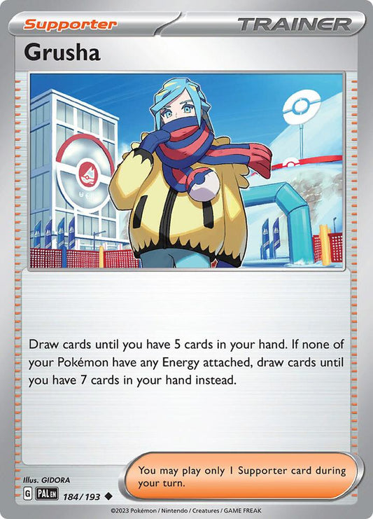 Grusha Uncommon Regular PAL 184/193 NM
