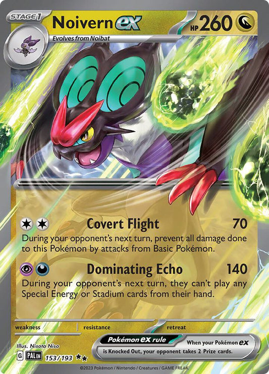 Noivern ex Double Rare Holo PAL 153/193 NM
