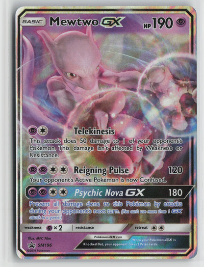 Mewtwo GX - Promo Holo SMP SM196 LP