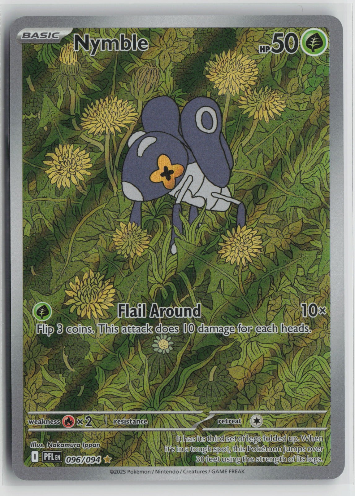 Nymble - Illustration Rare Holo PFL 096/094 NM- A