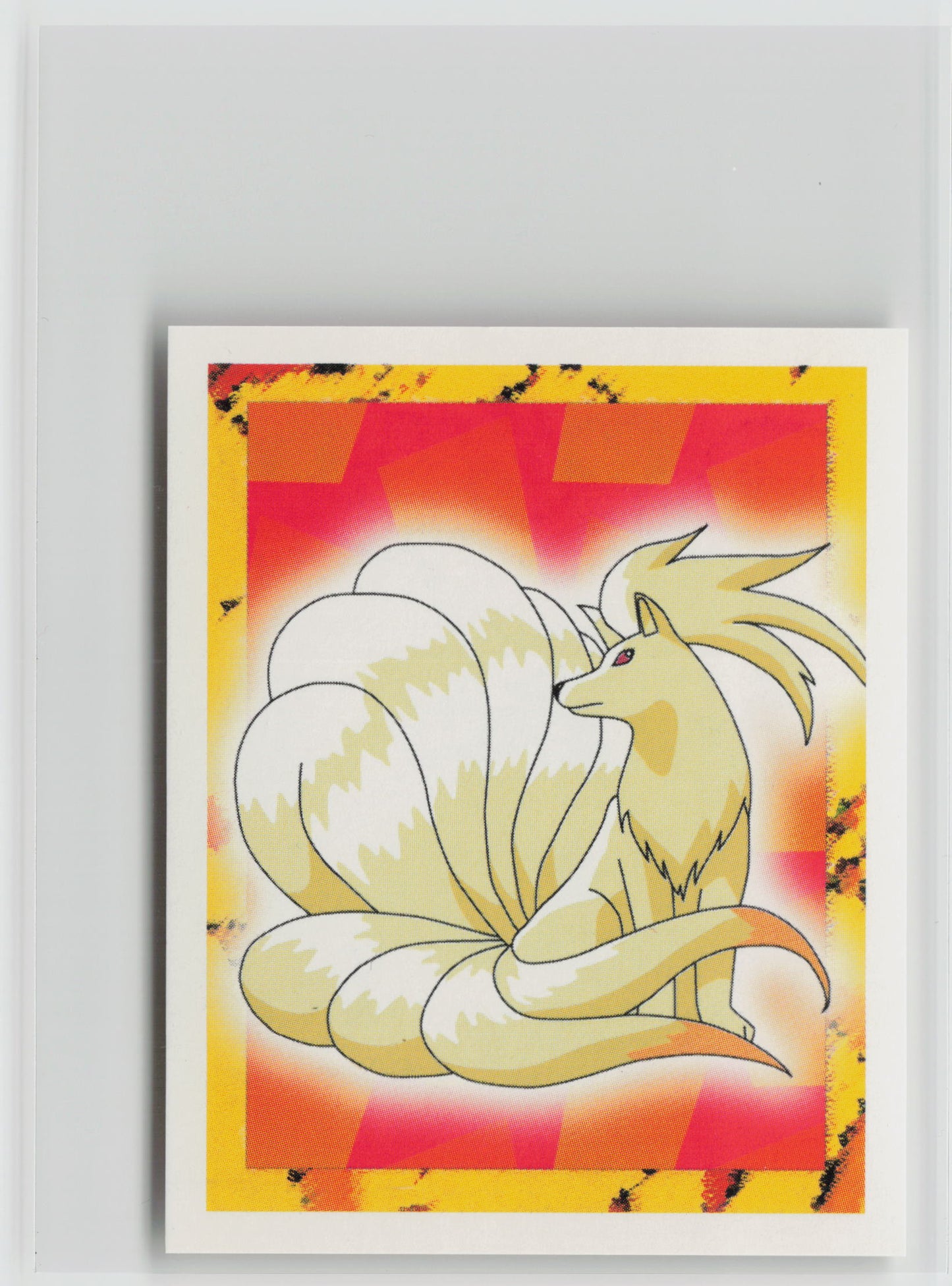 Ninetales - Merlin Topps Sticker 1999 #38 NM
