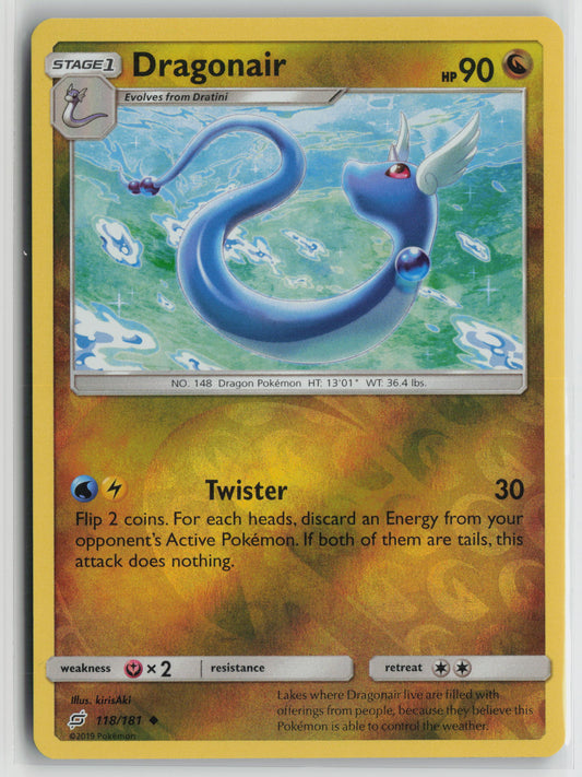 Dragonair Uncommon Reverse SM - Team Up 118/181 NM