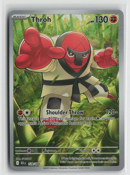 Throh Illustration Rare Holo BLK 128/086 NM