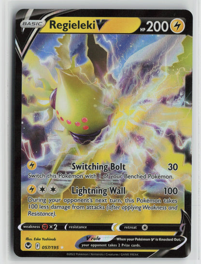 Regieleki V Ultra Rare Holo SWSH12 057/195 NM