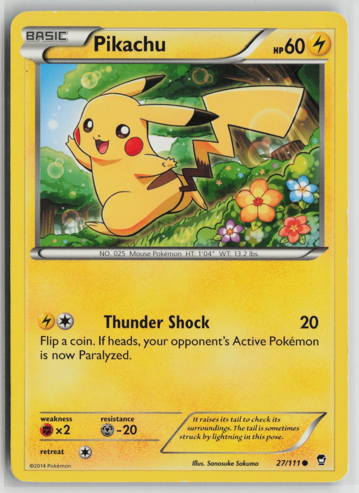 Pikachu Common FFI 27/111 HP