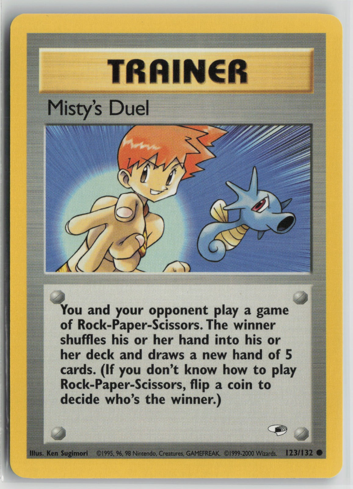 Misty's Duel Common Unlimited G1 123/132 NM