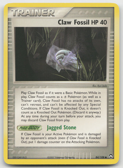 Claw Fossil Common Normal PK 84/108 LP