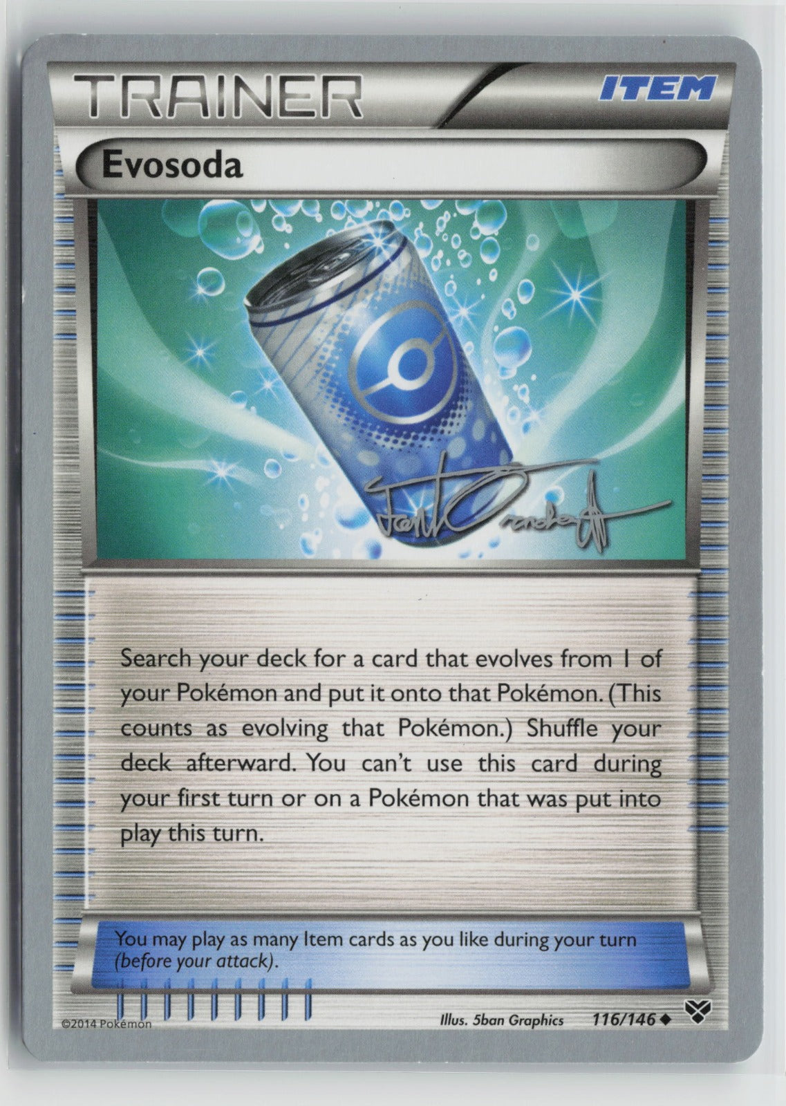Evosoda - 2014 (Trent Orndorff) Uncommon WCD 116/146 NM