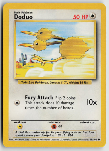 Doduo Common Base Set 048/102 MP