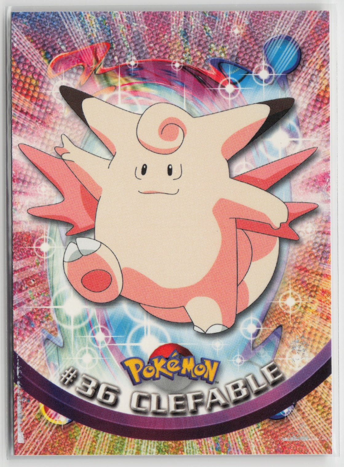Clefable #36 Topps TV Animation Series 1999 Non-Holo NM
