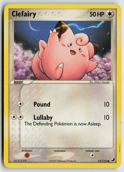 Clefairy Common Unseen Forces 53/115 DMG