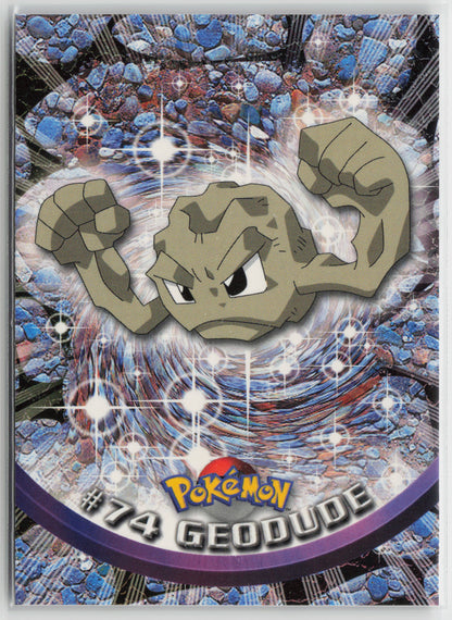 Geodude #74 Topps TV Animation Series 1999 Non-Holo LP
