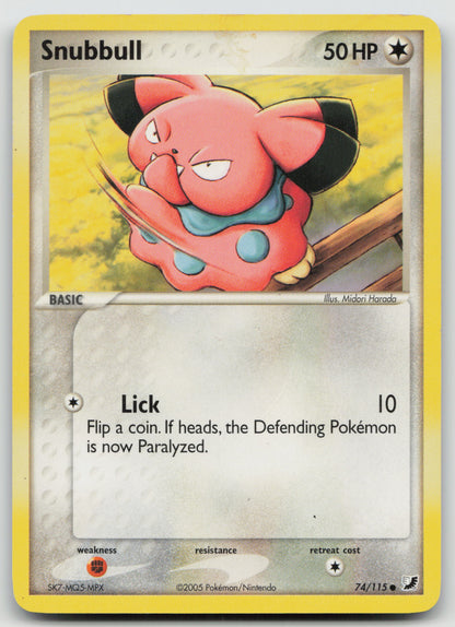 Snubbull Common Normal UF 74/115 HP