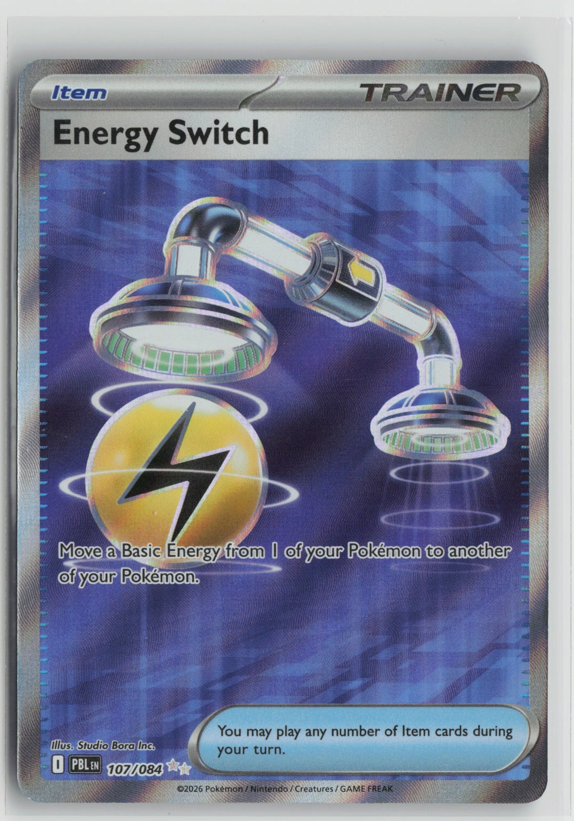 Energy Switch Ultra Rare Holo PBL 107/084 NM