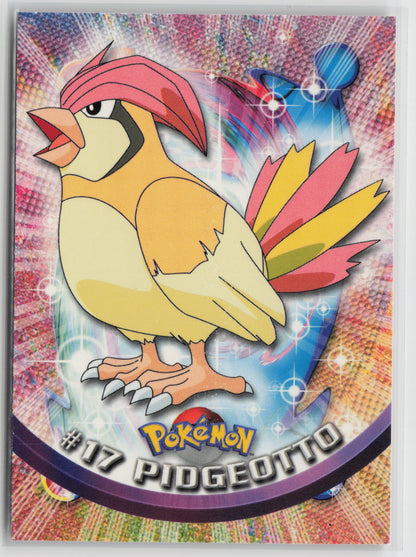 Pidgeotto #17 Topps TV Animation Series 1999 Non-Holo NM