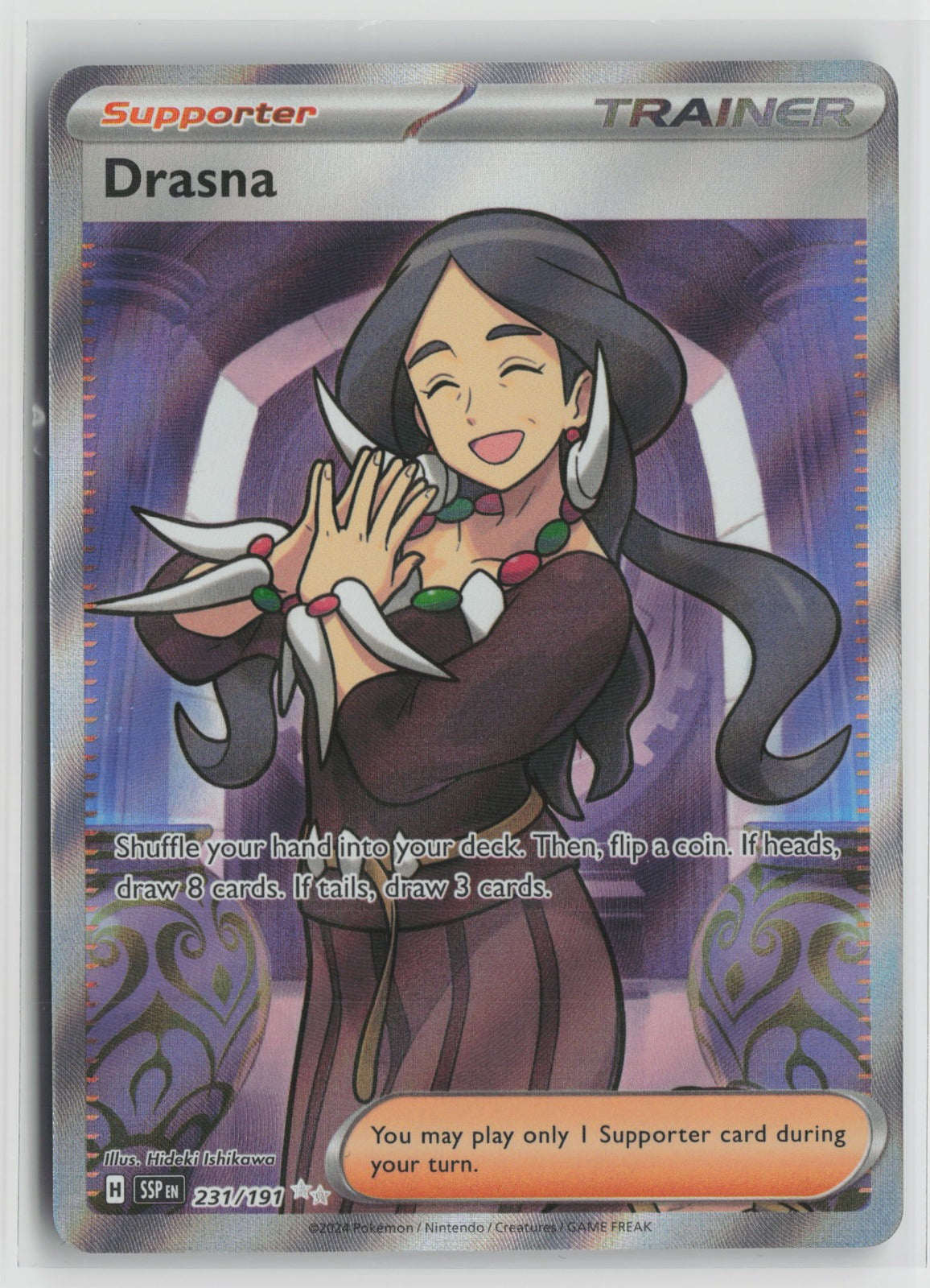 Drasna - Ultra Rare Holo SSP 231/191 NM