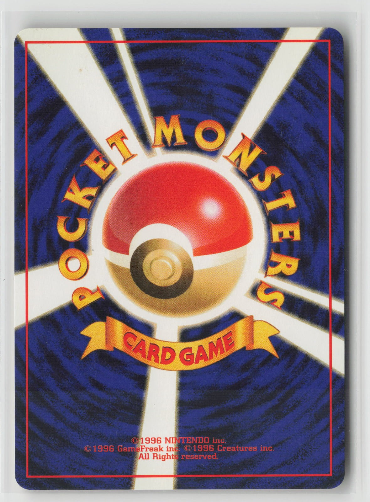 Blaine's Moltres Holo Rare NM (Back)