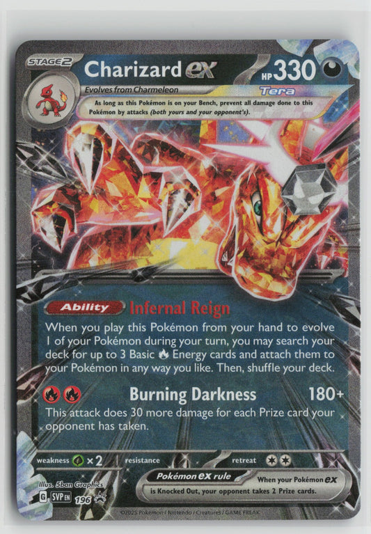 Charizard ex - Promo Holo SVP 196 NM