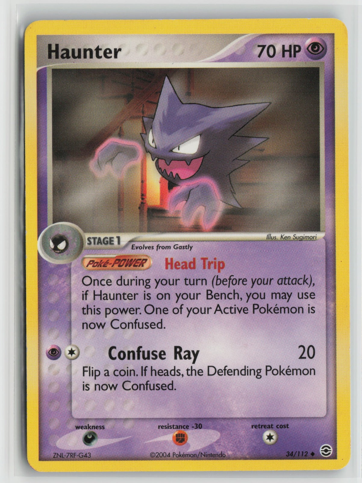 Haunter Uncommon RG 34/112 LP