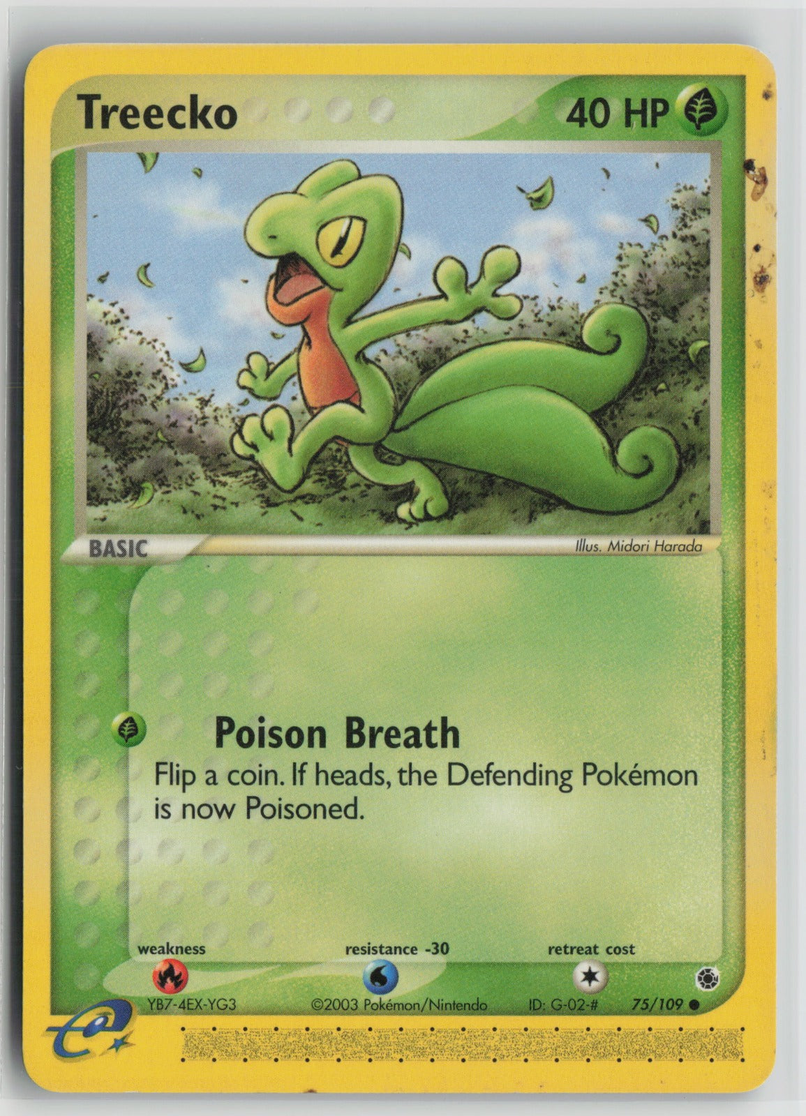Treecko - Common RS 75/109 HP