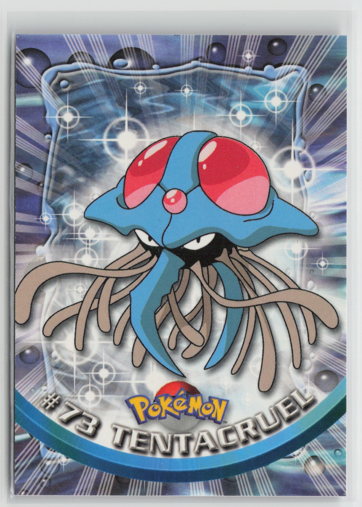 Tentacruel #73 Topps TV Animation Series 1999 Non-Holo NM