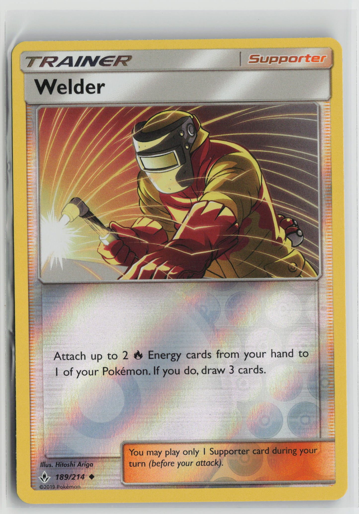 Welder Uncommon Reverse Holo SM10 189/214 NM