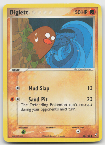 Diglett Common Normal CG 50/100 LP
