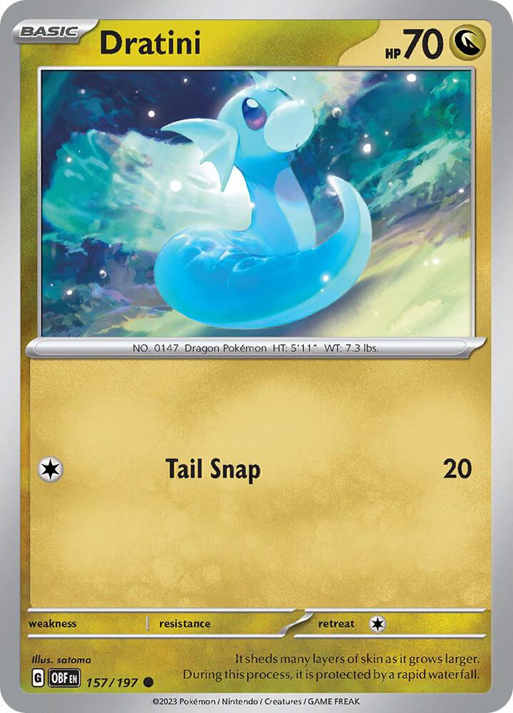 Dratini Common Regular OBF 157/197 NM