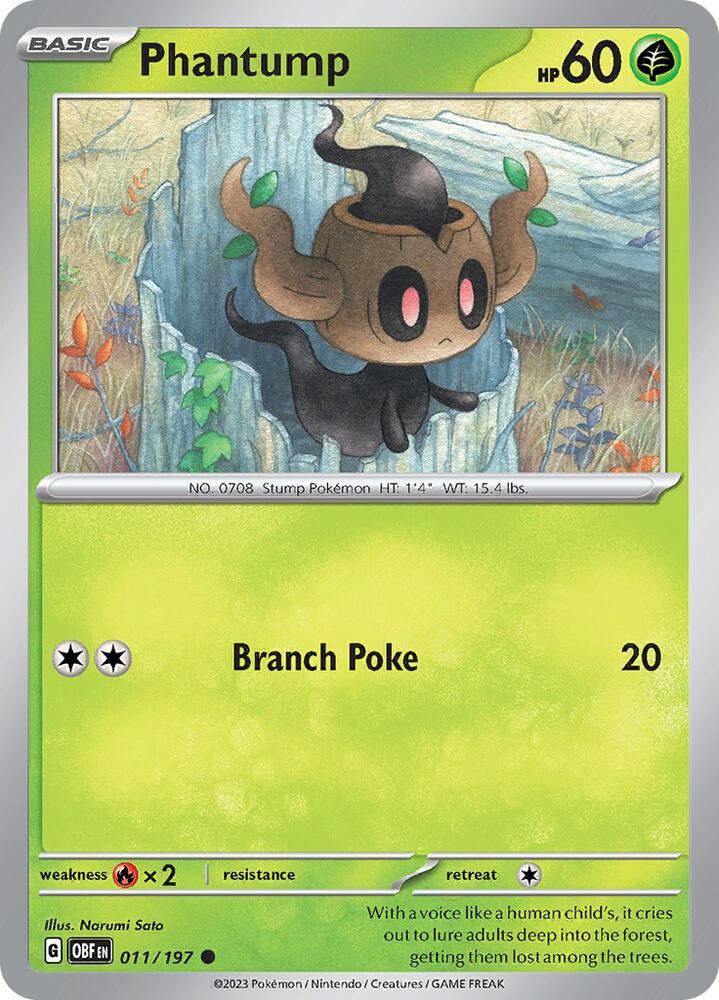 Phantump Common Regular OBF 011/197 NM
