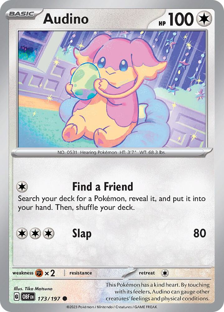 Audino Common Regular OBF 173/197 NM