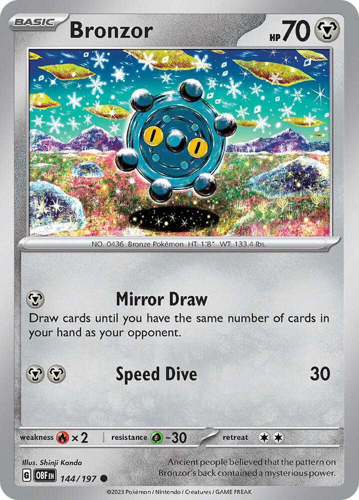 Bronzor Common Regular OBF 144/197 NM