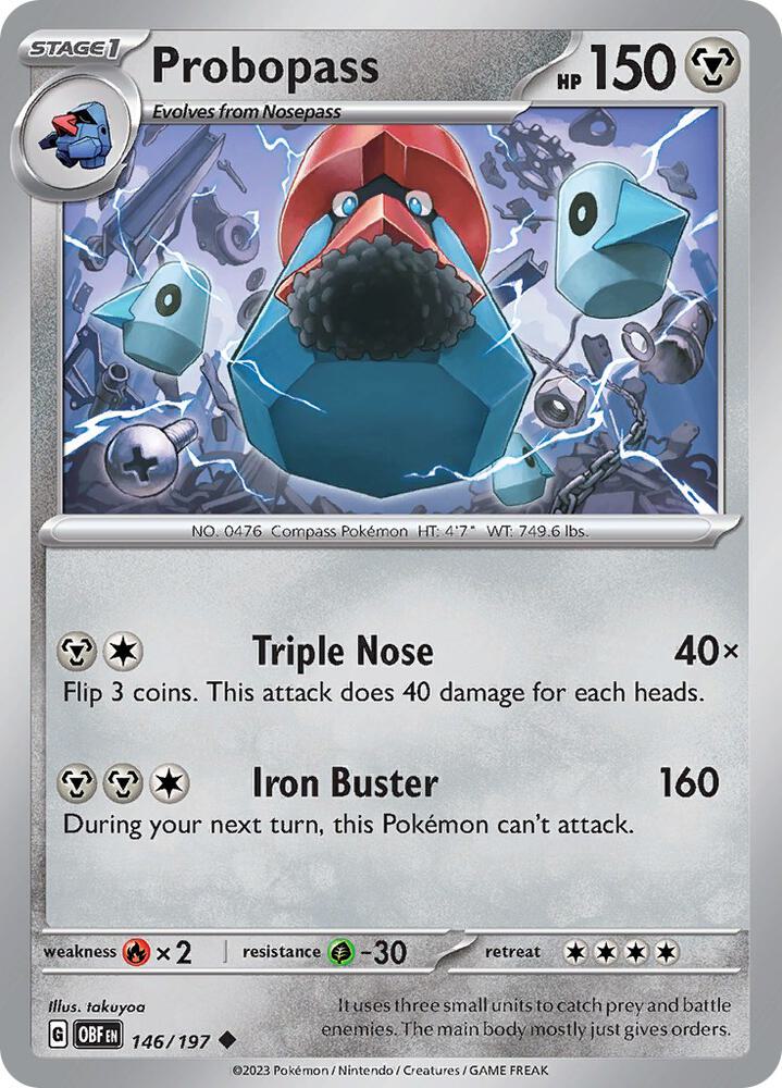 Probopass Uncommon Regular OBF 146/197 NM