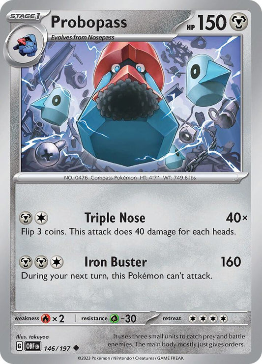 Probopass Uncommon Regular OBF 146/197 NM