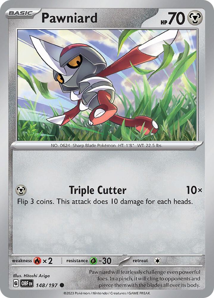 Pawniard Common Regular OBF 148/197 NM