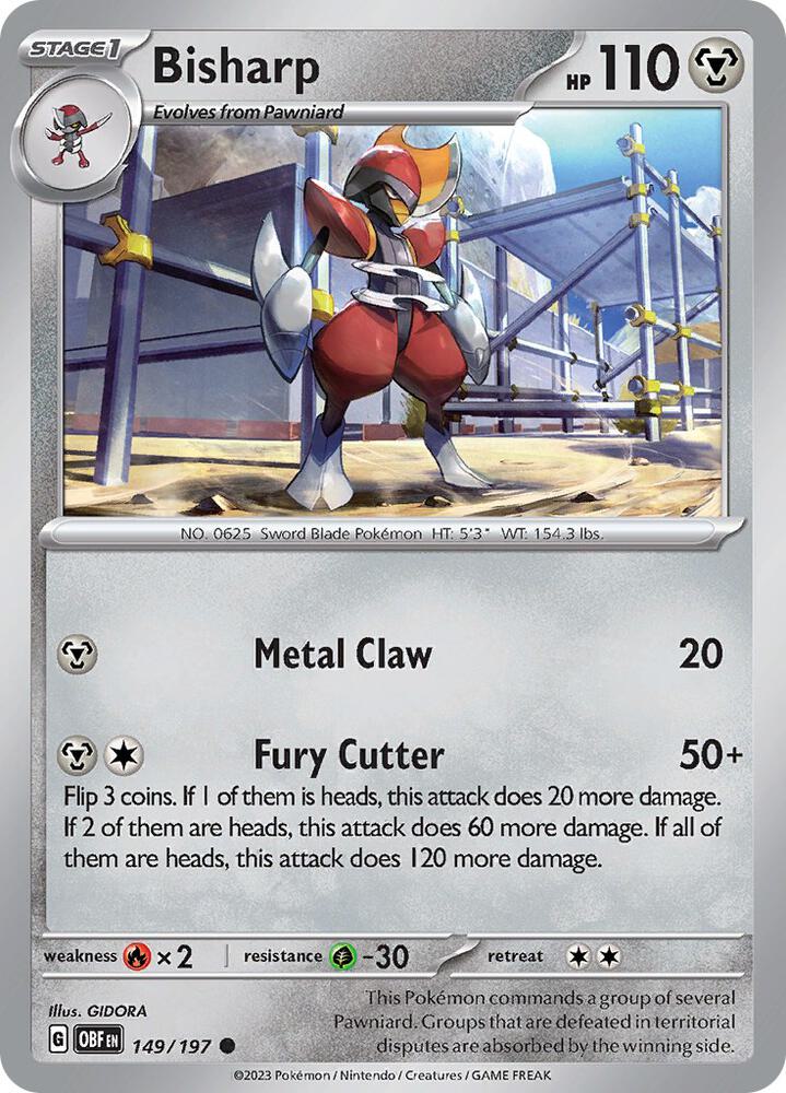 Bisharp Common Regular OBF 149/197 NM
