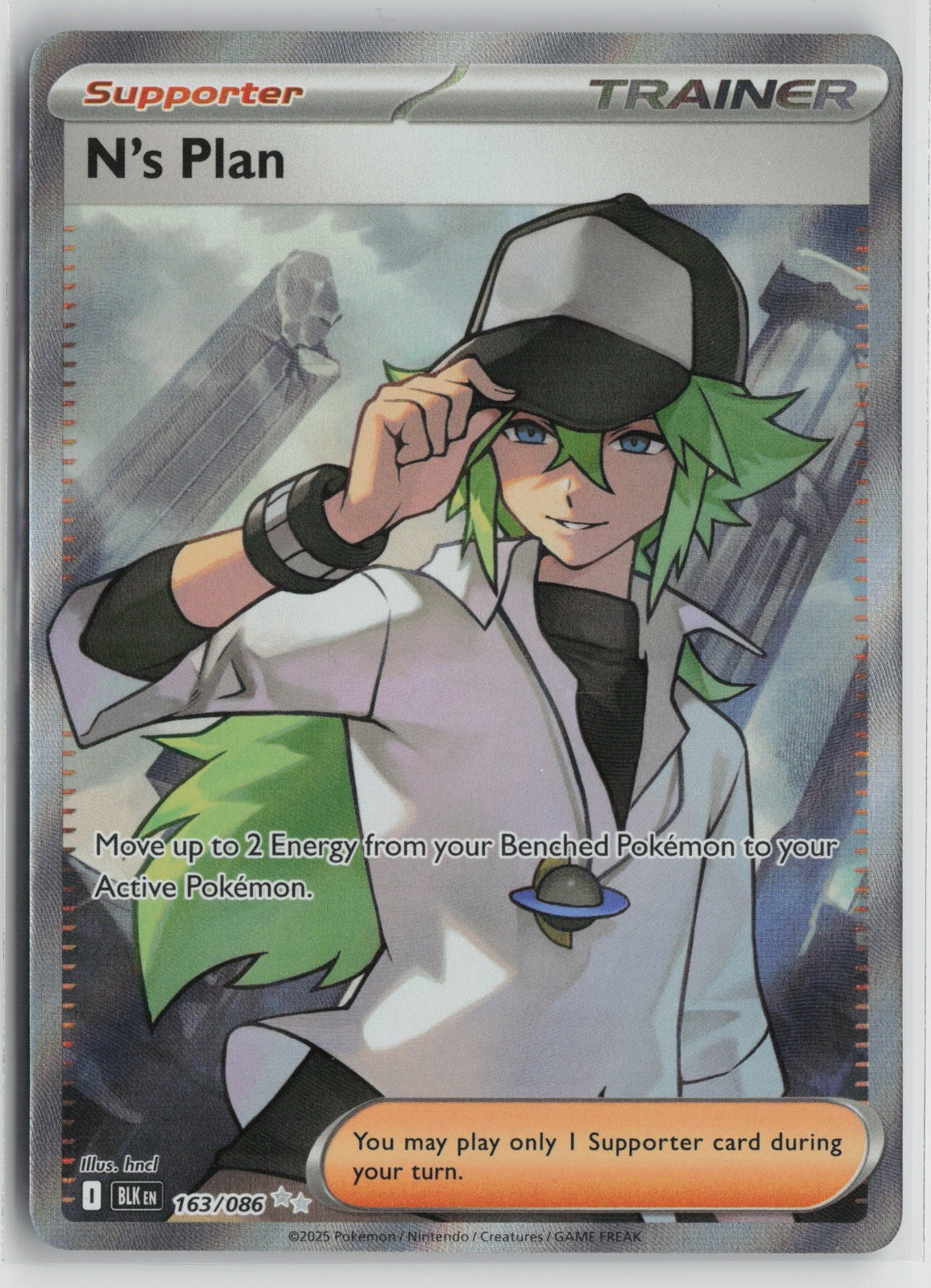 N's Plan - Ultra Rare Holo BLK 163/086 NM