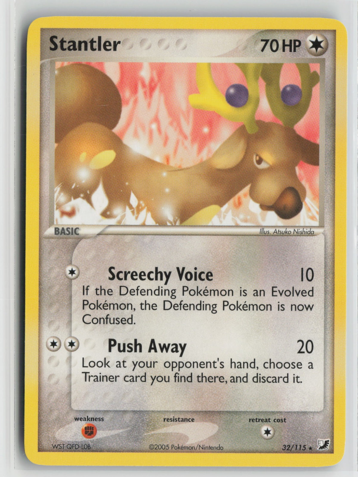 Stantler Rare UF 32/115 NM