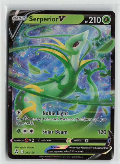 Serperior V Ultra Rare Holo SWSH12 007/195 NM