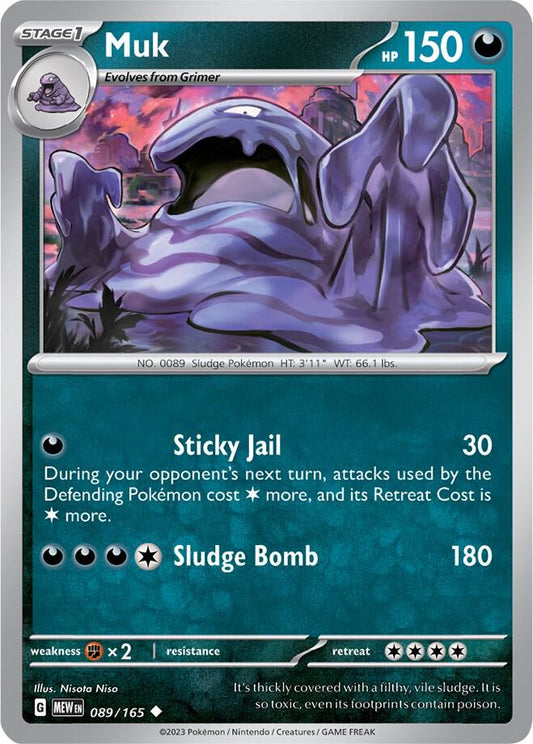 Muk Uncommon Regular MEW 089/165 NM