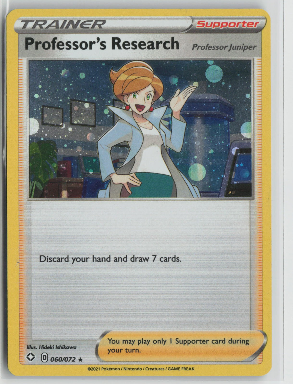 Professor's Research - (Cosmos Holo) Promo Holo PR 060/072 LP