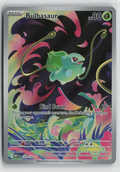 Bulbasaur - Illustration Rare Holo MEG 133/132 NM